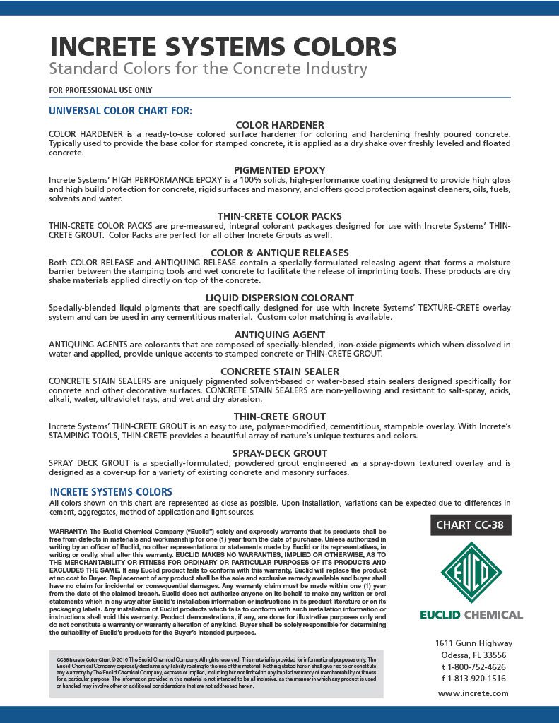 Increte-Standard-Color-Chart-2 Release-Color-Chart-New3